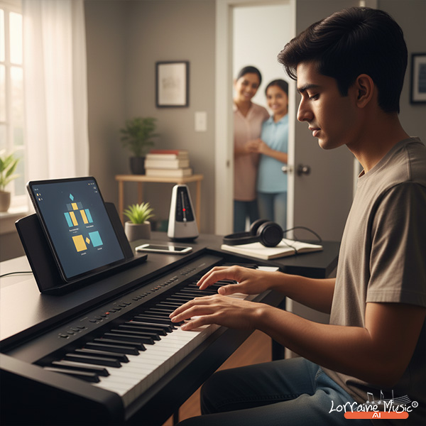 How to Get Started: Music for Your Mind LorraineMusic.ai AI-powered piano learning platform for beginners