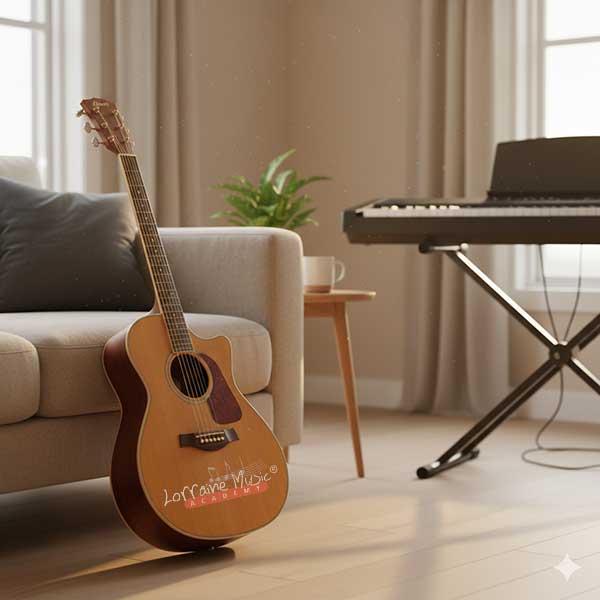Learn How to Play the Guitar or a Musical Keyboard