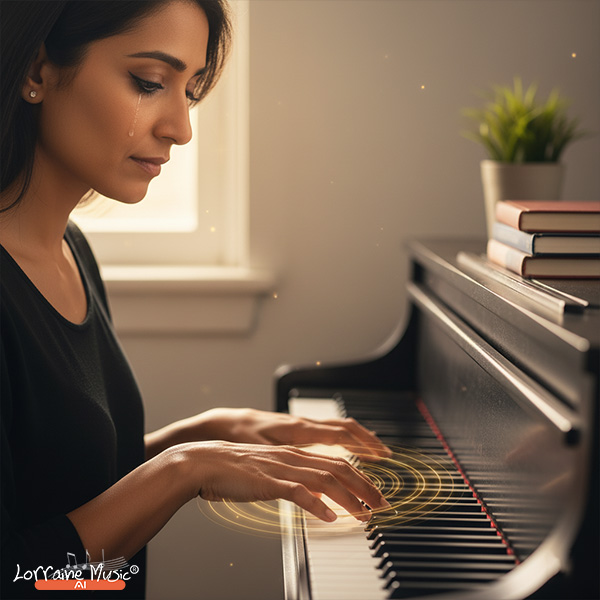 Playing Piano Provides an Outlet for Emotional Expression Expressing emotions through music for mental healing