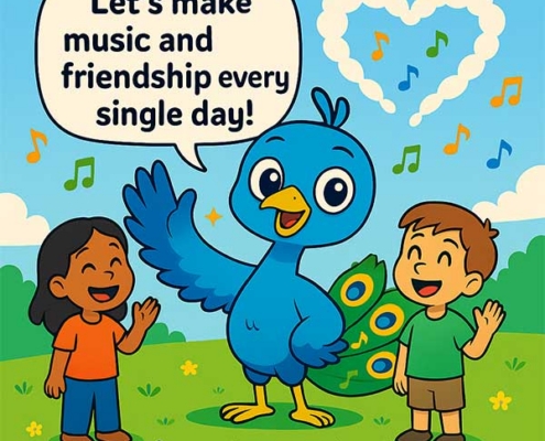 Let’s make music and friendship every single day